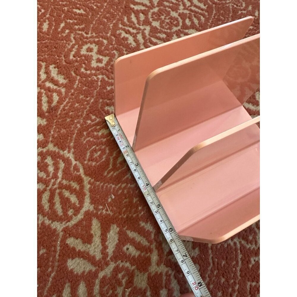 Pink Plastic File folder holder - Picture 6 of 10